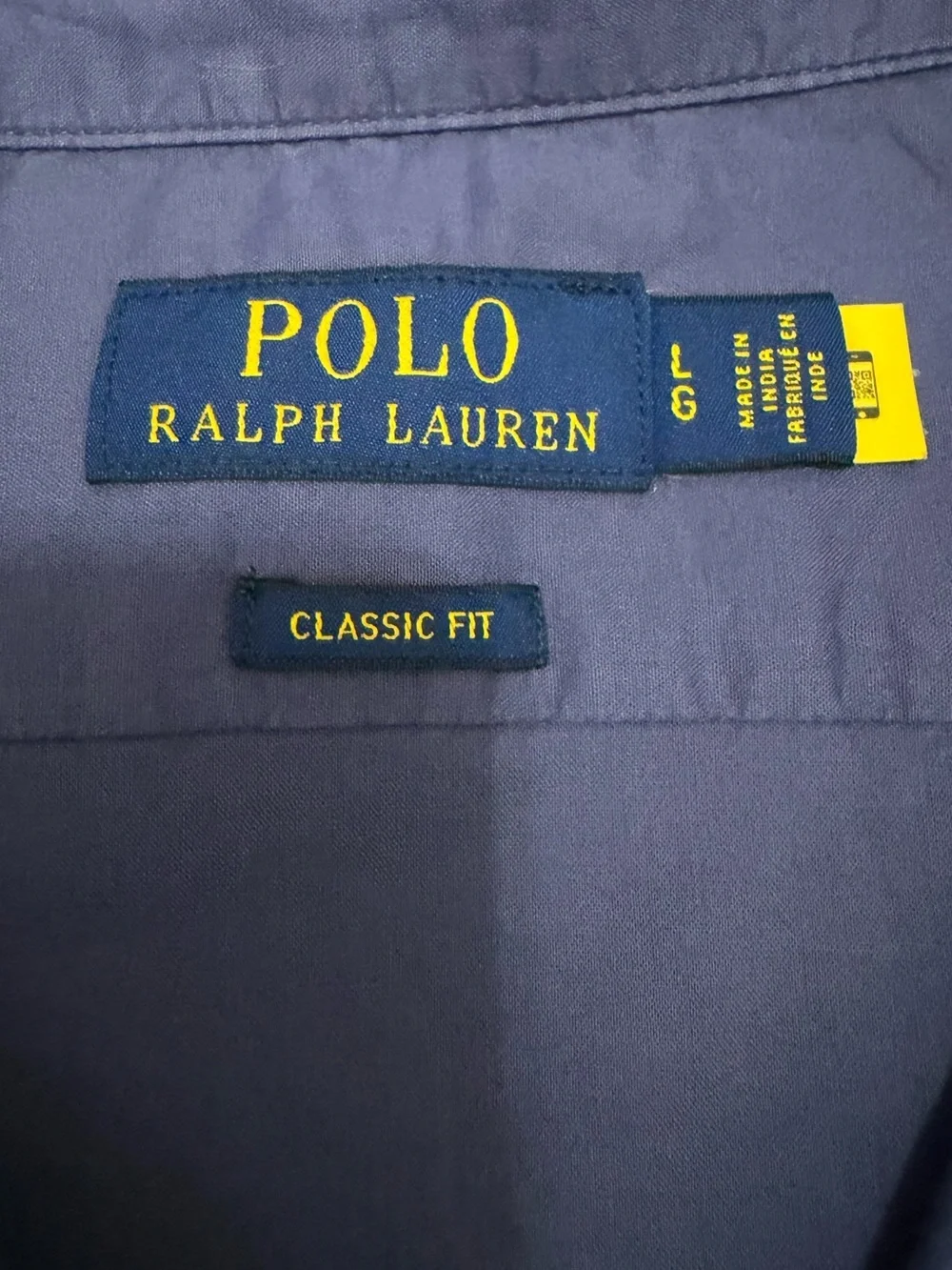 Polo Ralph Lauren 8” buttoned this